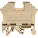 RS PRO DIN Rail Terminal Block Beige, Screw Termination, 0.2mm² to 4 mm², 40A, 800V 815-666