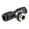 Legris LF3000 Series Male Pneumatic Fitting Nickel Plated Brass 1/8 in G Thread LF3000