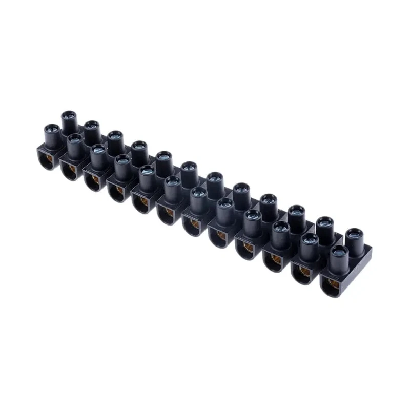 Legrand Terminal Strip 12-Way 25mm² Wire 101A Current Polypropylene 400V Direct Mount 0 342 19