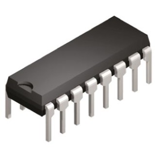 Isocom DC Input 4-Channel Transistor Output Optocoupler Through Hole 16-Pin PDIP ISQ203