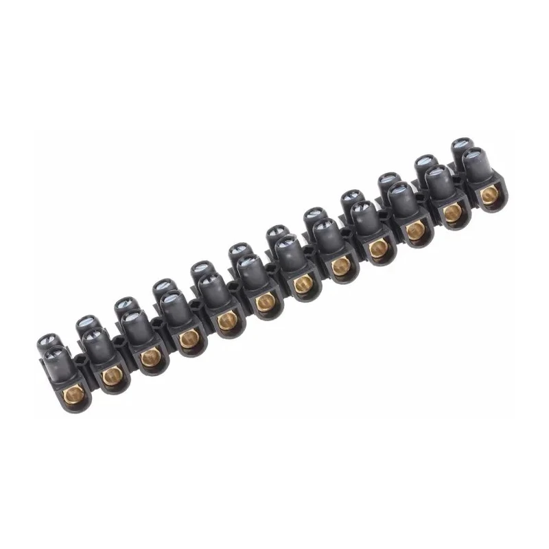 Legrand Terminal Strip 12-Way 10mm² Wire 57A Screw Termination 400V Polypropylene Material 0 342 15