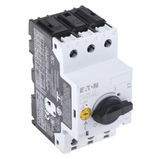 Eaton Motor Protection Circuit Breaker PKZM0 Series 2.5A Current Rating, 690V Supply Voltage, 3 Poles 072736 PKZM0-2,5