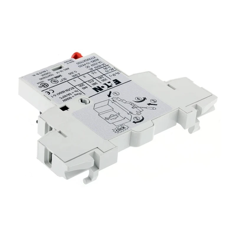 Eaton Auxiliary Contact 2 Contact 2 NO Side Mount 3.5 A 220 V dc 500 V ac PKZ0 072898 AGM2-10-PKZ0