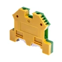 RS PRO 2-Way Top Hat Earth Terminal Block, 4mm² Cable CSA, 11AWG/22AWG Wire Size, Nylon Housing, Screw Termination 815-773
