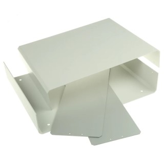 METCASE Unicase Grey Aluminium Instrument Case 134 mm x 300 mm x 367 mm M5505110
