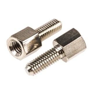 Essentra Brass Hexagonal Body Standoff, 5 mm Length, M3 Thread HTSB-M3-05-5-2