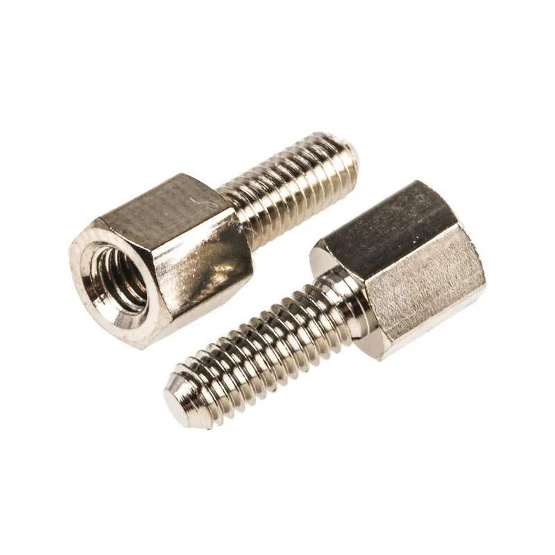 Essentra Brass Hexagonal Body Standoff, 5 mm Length, M3 Thread HTSB-M3-05-5-2