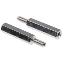 Essentra M3 Brass Hex Standoff Male/Female Thread Size 20 mm Length HTSB-M3-20-5-2
