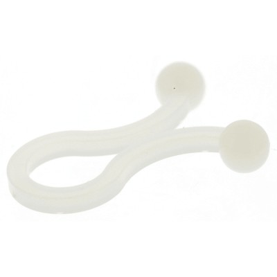 RS PRO Natural Polyamide 66 Twist Lock Cable Clip 7 mm Maximum Bundle Diameter 25 mm Length 2 mm Width 819-832
