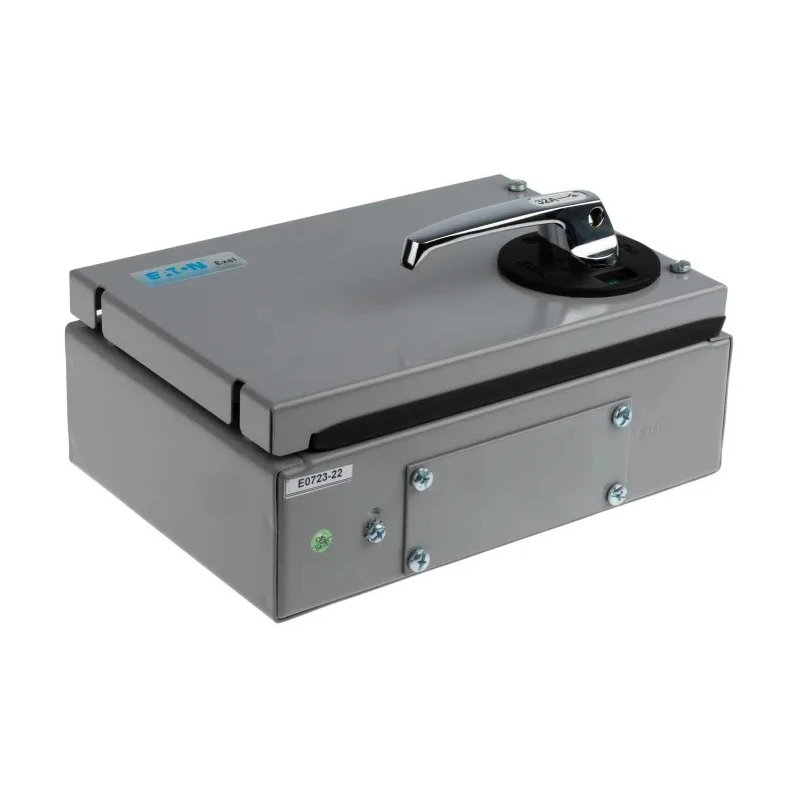 Eaton 3-Pole Panel Isolator Switch 32A 7.5kW IP55 IP65, Panel Mount, Black Handle 30AXTN2 30AXTN2