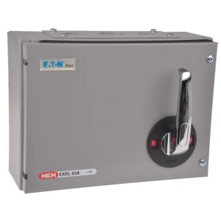 Eaton 3-Pole Panel Isolator Switch, IP65 IP55 Rated, 63A Screw Terminal 60AXTN2 60AXTN2 60AXTN2
