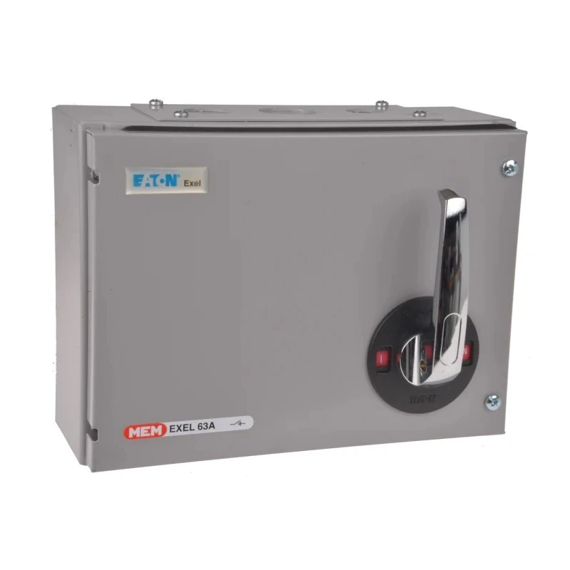 Eaton 3-Pole Panel Isolator Switch, IP65 IP55 Rated, 63A Screw Terminal 60AXTN2 60AXTN2 60AXTN2