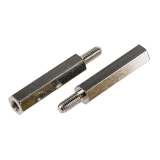 Essentra M4 Brass Hex Standoff, 30 mm Body Length HTSB-M4-30-7-2