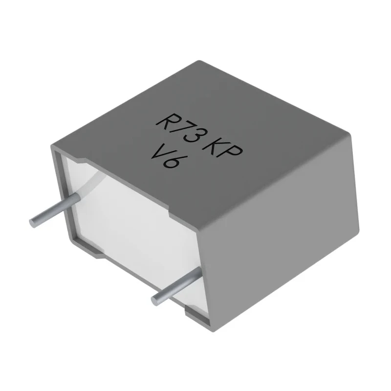 KEMET R73 Film Capacitor, ±5 % Tolerance, 4.7 nF Capacitance, 2 kV DC, 500 V AC, Through Hole Mount R73UN1470SE00J