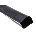 RS PRO Halogen Free Heat Shrink Tubing Black 40 mm Sleeve Diameter x 1.2 m Length 3:1 Ratio 281-2883