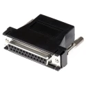 RS PRO 25-Way D-Sub to Female Female RJ45 D-Sub Adapter Press Fit Straight 15mm 818-722