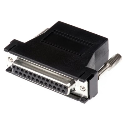 RS PRO 25-Way D-Sub to Female Female RJ45 D-Sub Adapter Press Fit Straight 15mm 818-722