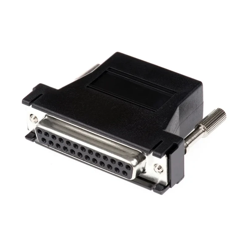 RS PRO 25-Way D-Sub to Female Female RJ45 D-Sub Adapter Press Fit Straight 15mm 818-722