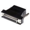 RS PRO 25-Way D-Sub to Female Female RJ45 D-Sub Adapter Press Fit Straight 15mm 818-722