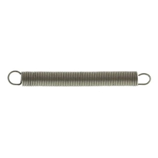 RS PRO Stainless Steel Extension Spring, 32.9 mm Free Length, 3.6 mm Outside Diameter, 0.4 mm Wire Diameter, 5.44 N 821-403