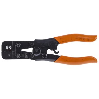 RS PRO Ratchet Crimp Tool for Crimp Contacts 200mm Length, Wire Size 38 AWG to 18 AWG 821-611
