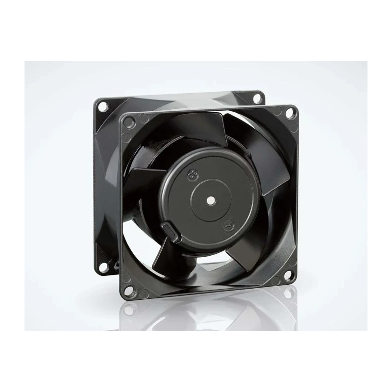 ebm-papst 8000 N Series AC Ball Bearing Axial Fan 230V AC 12W 50 m³/h 2800 RPM IP20 80x80x38 mm 