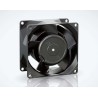 ebm-papst 8000 N Series AC Ball Bearing Axial Fan 230V AC 12W 50 m³/h 2800 RPM IP20 80x80x38 mm