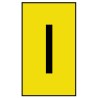 HellermannTyton Ovalgrip Slide-On Pre-Printed Cable Marker Black Legend "I" for 1.7mm to 3.6mm Cable Diameter 901-10153