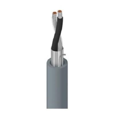 Belden 1 Pair Screened Multicore Instrument Audio Cable, 152m, Tin Copper Wire, Silver Jacket, 60°C, Series 8761.00U152