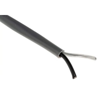 Belden Single Twisted Pair Overall Shielded Instrument Cable, Screened, 304 m Length, Tin Copper Wire Conductor YE00421