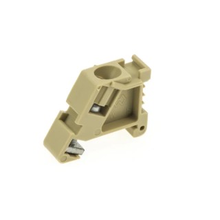 Weidmüller EW Series Beige Polyamide 66 End Bracket for Use with Terminal Block 0382860000
