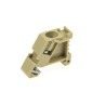 Weidmüller EW Series Beige Polyamide 66 End Bracket for Use with Terminal Block 0382860000