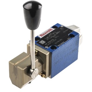 Bosch Rexroth Directional Control Valve 3 Positions Mechanical Manual Operation 4 Ports Nitrile Rubber R900467936