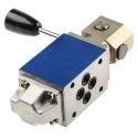 Bosch Rexroth Directional Control Valve 3 Positions Mechanical Manual Operation 4 Ports Nitrile Rubber R900467936
