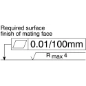 Bosch Rexroth Directional Control Valve 3 Positions Mechanical Manual Operation 4 Ports Nitrile Rubber R900467936