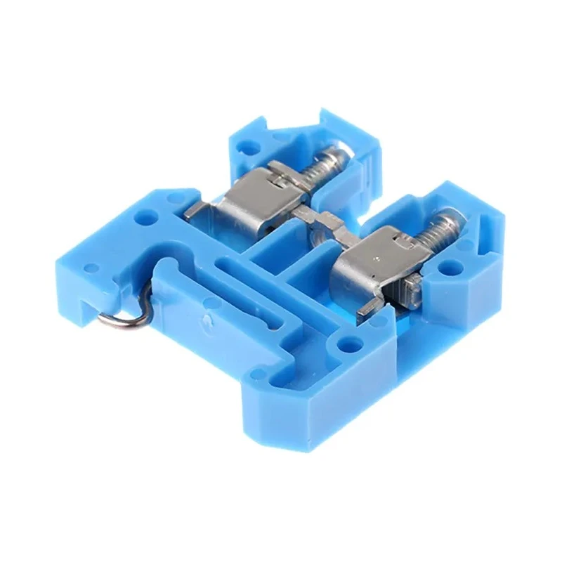 Weidmüller AKZ Series DIN Rail Terminal Blue, 0.22 mm² to 4 mm² Wire Size, 1-Level, Screw Termination, 400V 41A 0294380000