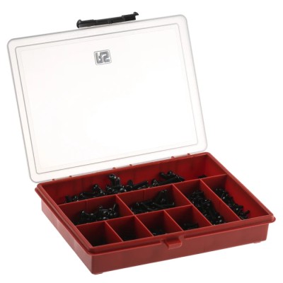 RS PRO Steel 595 Piece Hex Socket Drive Socket Screw Drive Screw/Bolt Kit 823-904