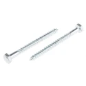 RS PRO Hex Coach Screw Steel Bright Zinc M12 x 70 mm x 12 mm 824-935