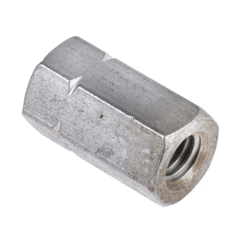 RS PRO 18 mm Plain Stainless Steel Coupling Nut M6 825-269