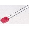 Broadcom 1.8 V 7.5 mcd Rectangular Through Hole Green, Yellow, Orange, Red LED HLMP-S100