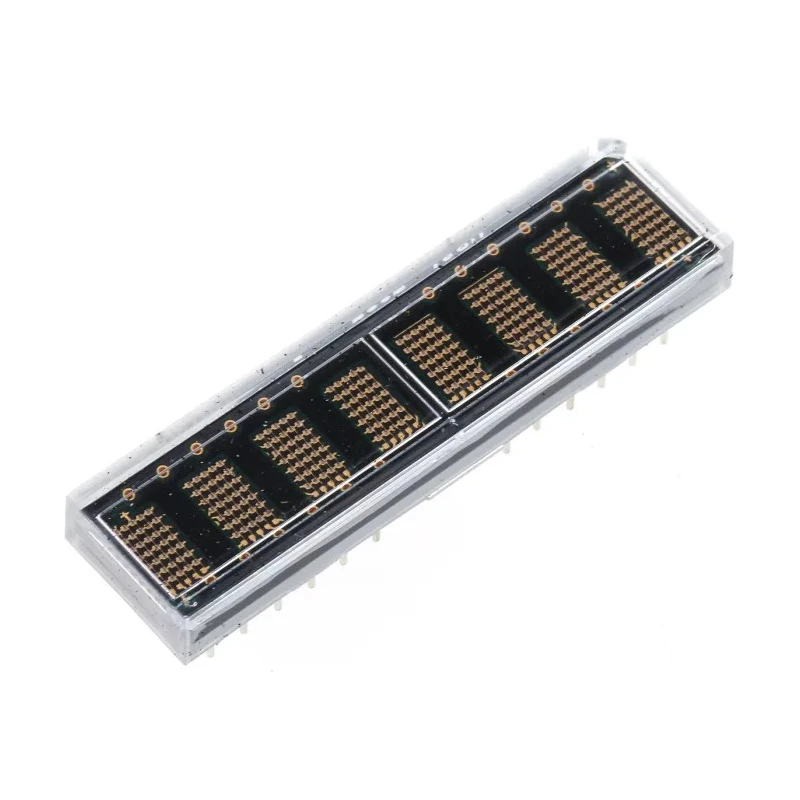 Broadcom 8 Dot Matrix LED Display Green, Orange, Yellow, Red 7.5mcd 4.6mm HDSP-2532