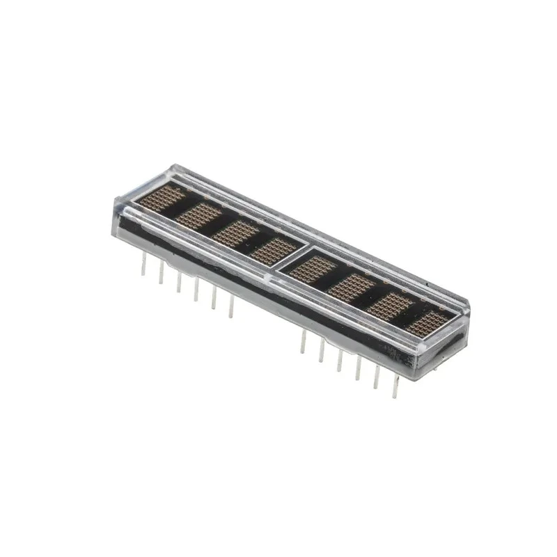 Broadcom 8 Dot Matrix LED Display 8 Characters Green Orange Yellow Red 7.5mcd 4.6mm HDSP-2533