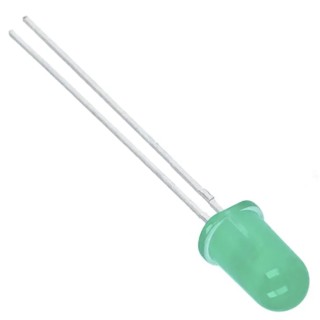 Broadcom 2.1 V Green LED 5 mm (T-1 3/4) Through Hole HLMP-3507