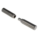 Steinbach & Vollman Steel Concealed Latch Hinge with Fixed Pin Weld-on Fixing 67mm x 15mm x 15mm 825-815