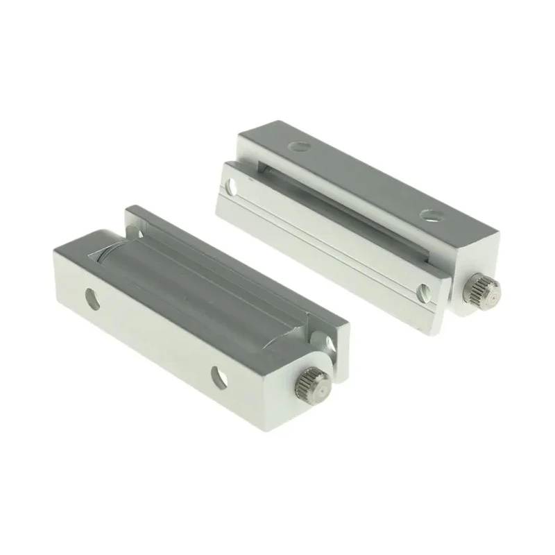 Steinbach & Vollman Anodised Aluminium Pin Barrel Hinge with Fixed Pin, Screw Fixing, 70mm x 19mm x 16mm 825-865