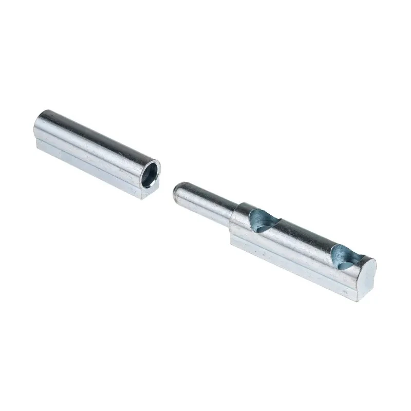 Steinbach & Vollman Steel Barrel Hinge with E Pin, 95 mm x 11 mm x 13 mm, Free Swinging Closing, Zinc Passivated 825-792