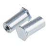 RS PRO Stainless Steel Zinc Plated Self-Clinching Standoff M3 1mm Thickness 12mm Head Width 827-489