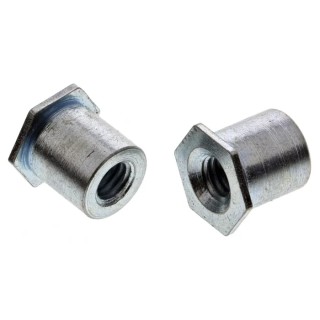 RS PRO Stainless Steel Passivated Zinc Plated Self-Clinching Standoff M3 827-524
