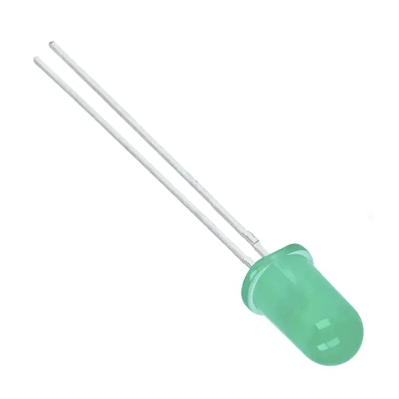 Broadcom 2.2 V Green LED 5 mm (T-1 3/4) Through Hole HLMP-4740