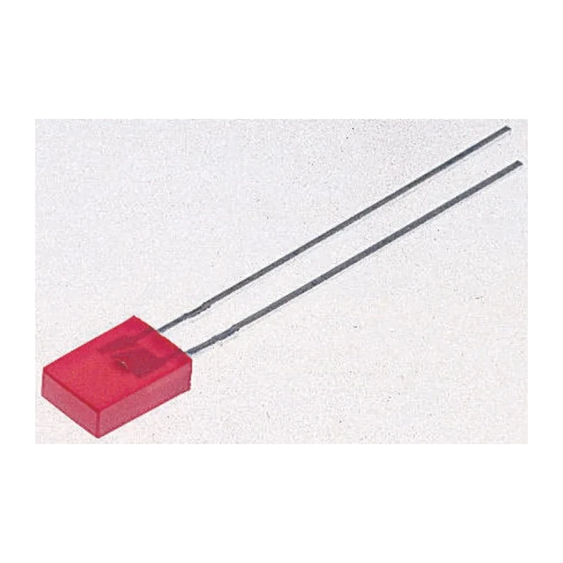 Broadcom 1.8 V Green, Yellow, Orange, Red Rectangular Through Hole LED HLMP-S HLMP-S100